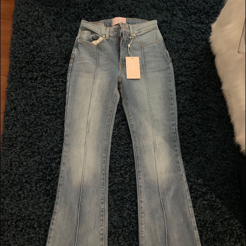 Revice denim jeans with star on butt!